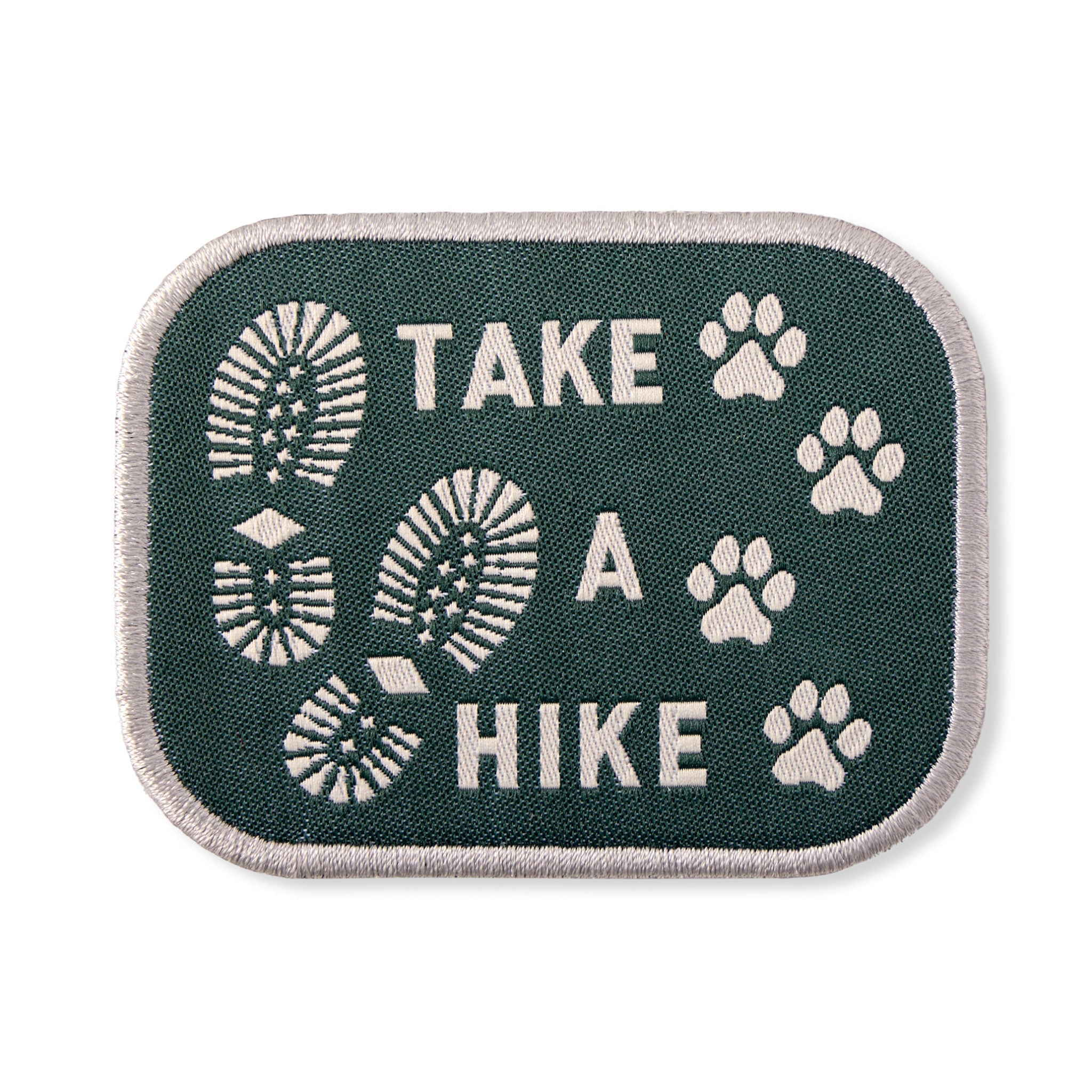 Adult Unisex Take a Hike Woven Patch
