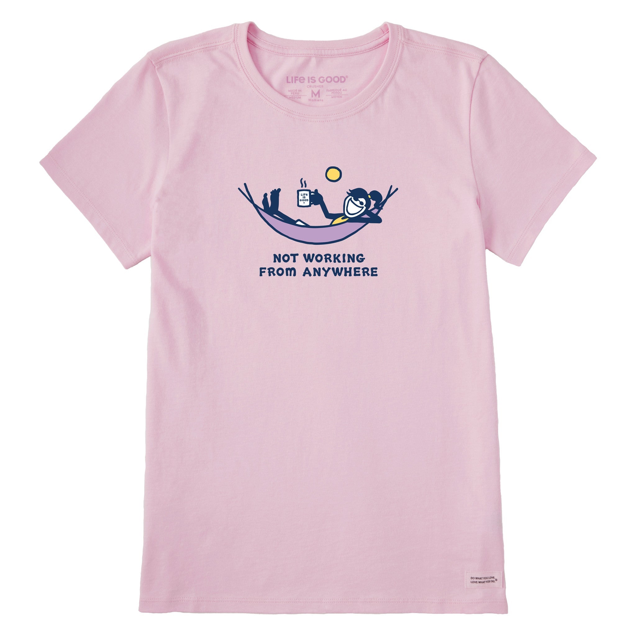 Women's Jackie Not Working From Anywhere Short Sleeve Tee