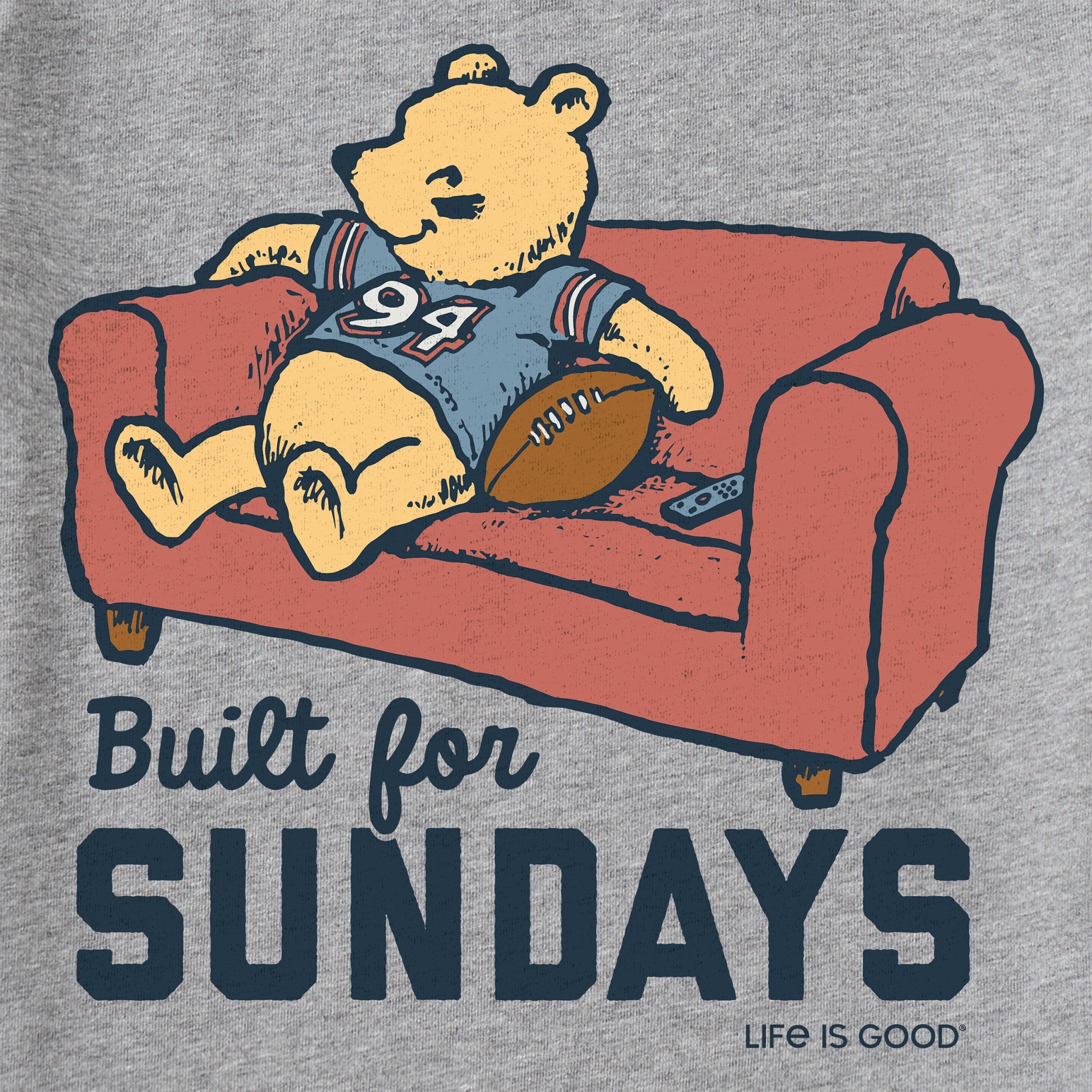 Kids Built for Sundays Short Sleeve Crusher Tee