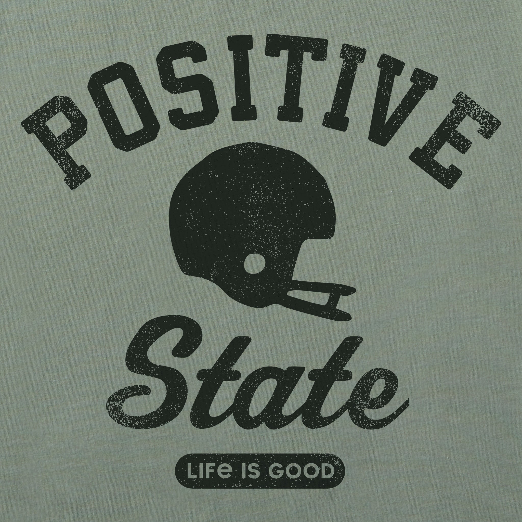 Men's Positive State Football Short Sleeve Tee
