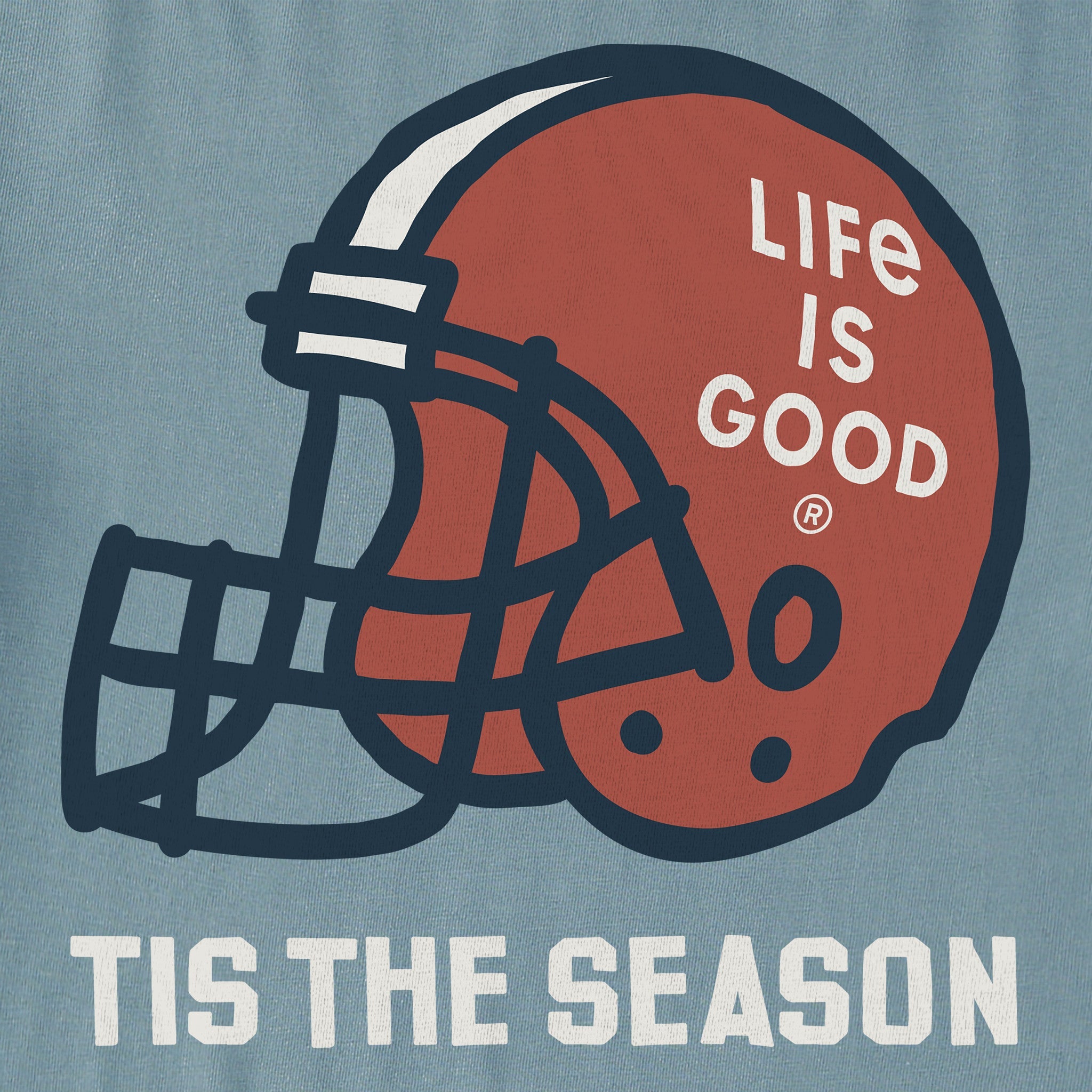 Men's Tis the Season Big Helmet Short Sleeve Crusher Tee