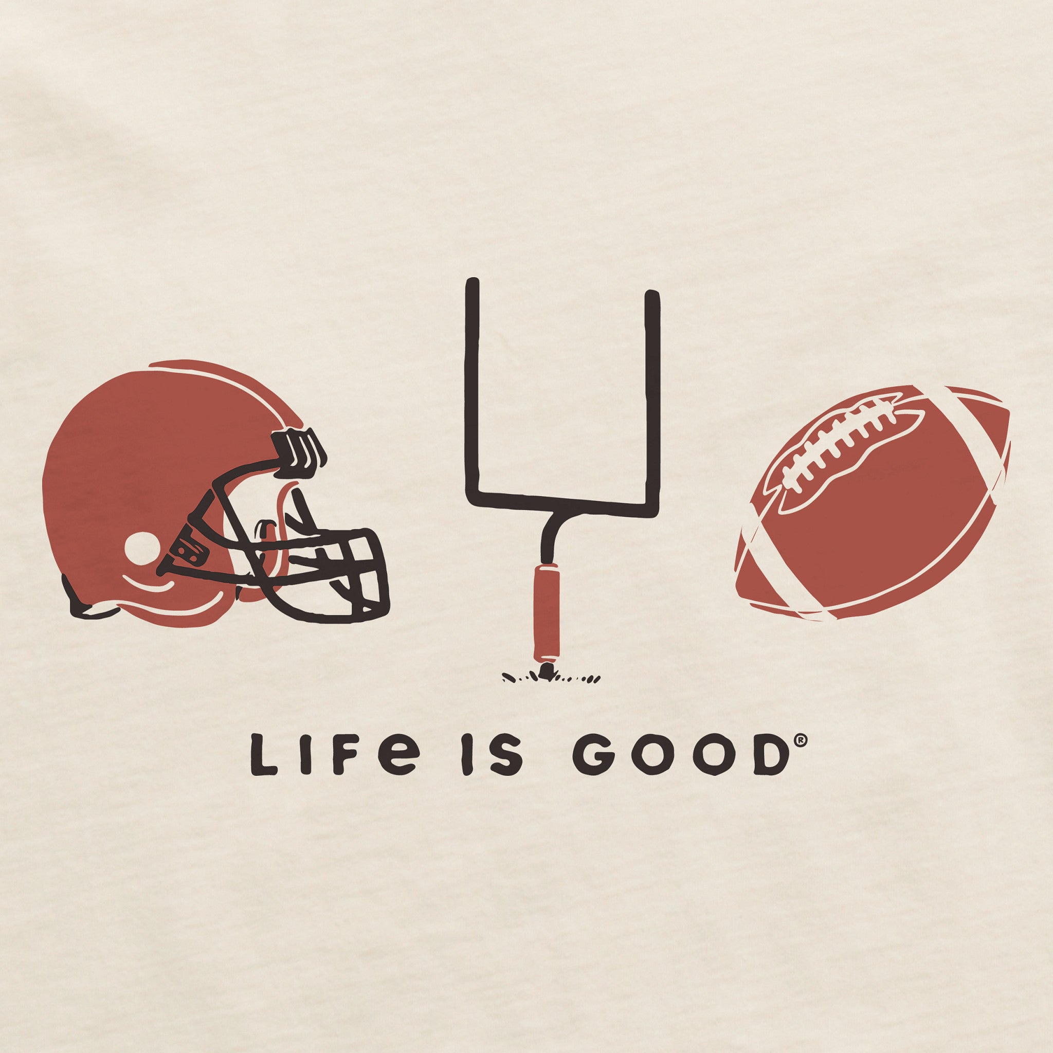 Men's Football Trio Short Sleeve Crusher Tee