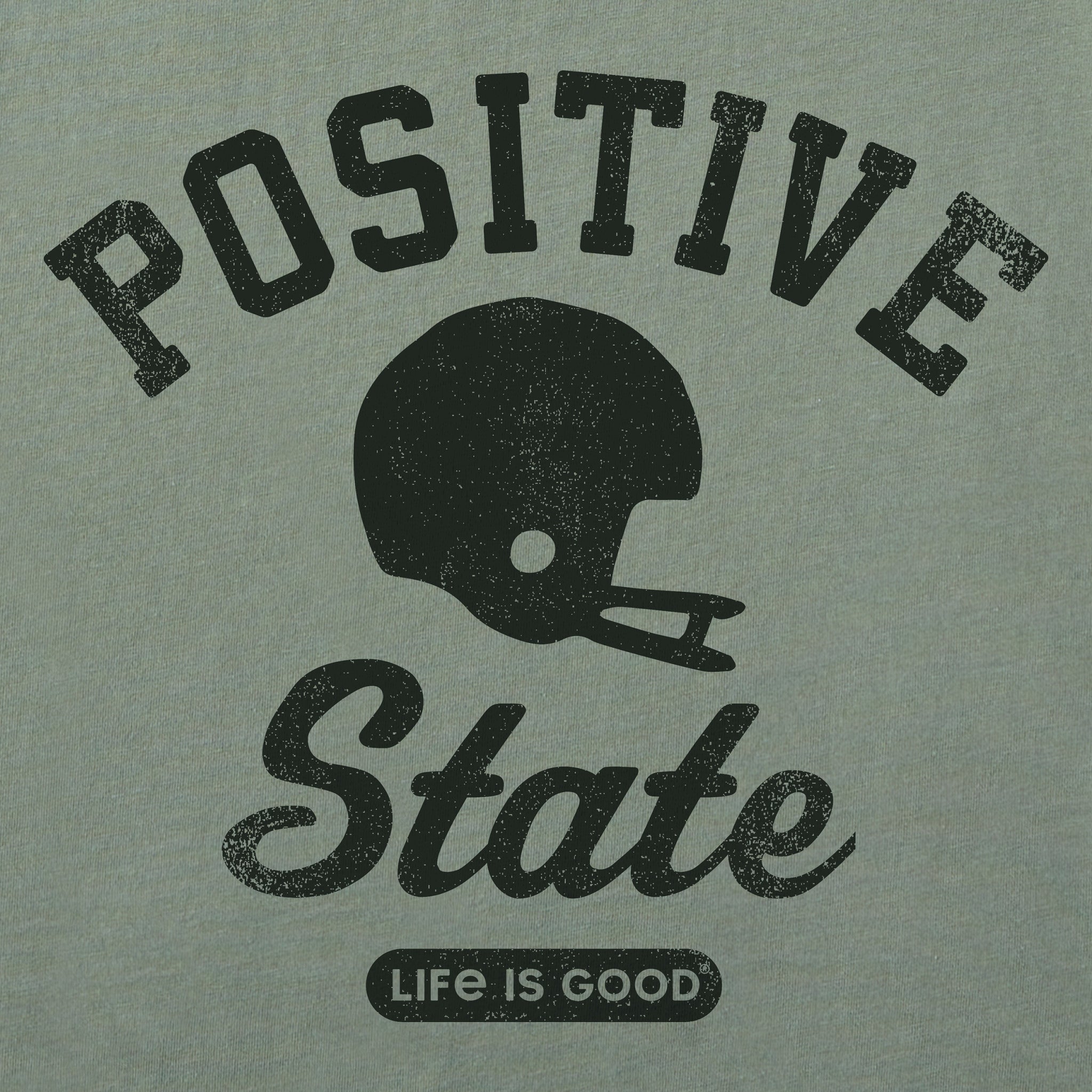 Men's Positive State Football Short Sleeve Tee