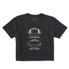 Women's After Saturday Comes Sunday Short Sleeve Crusher Boxy Tee