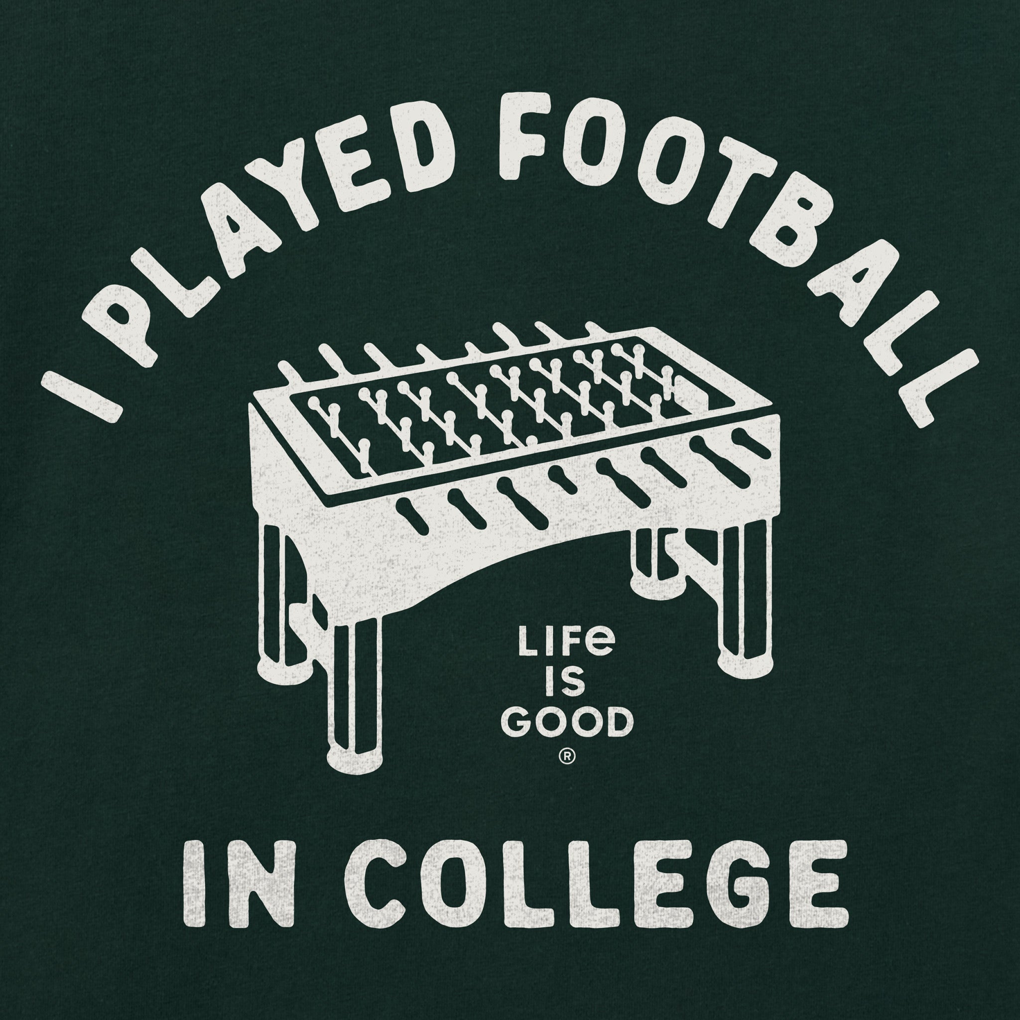 Women's I Played Football in College Short Sleeve Crusher Boxy Tee