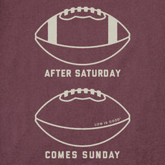 Women's After Saturday Comes Sunday Short Sleeve Crusher Tee