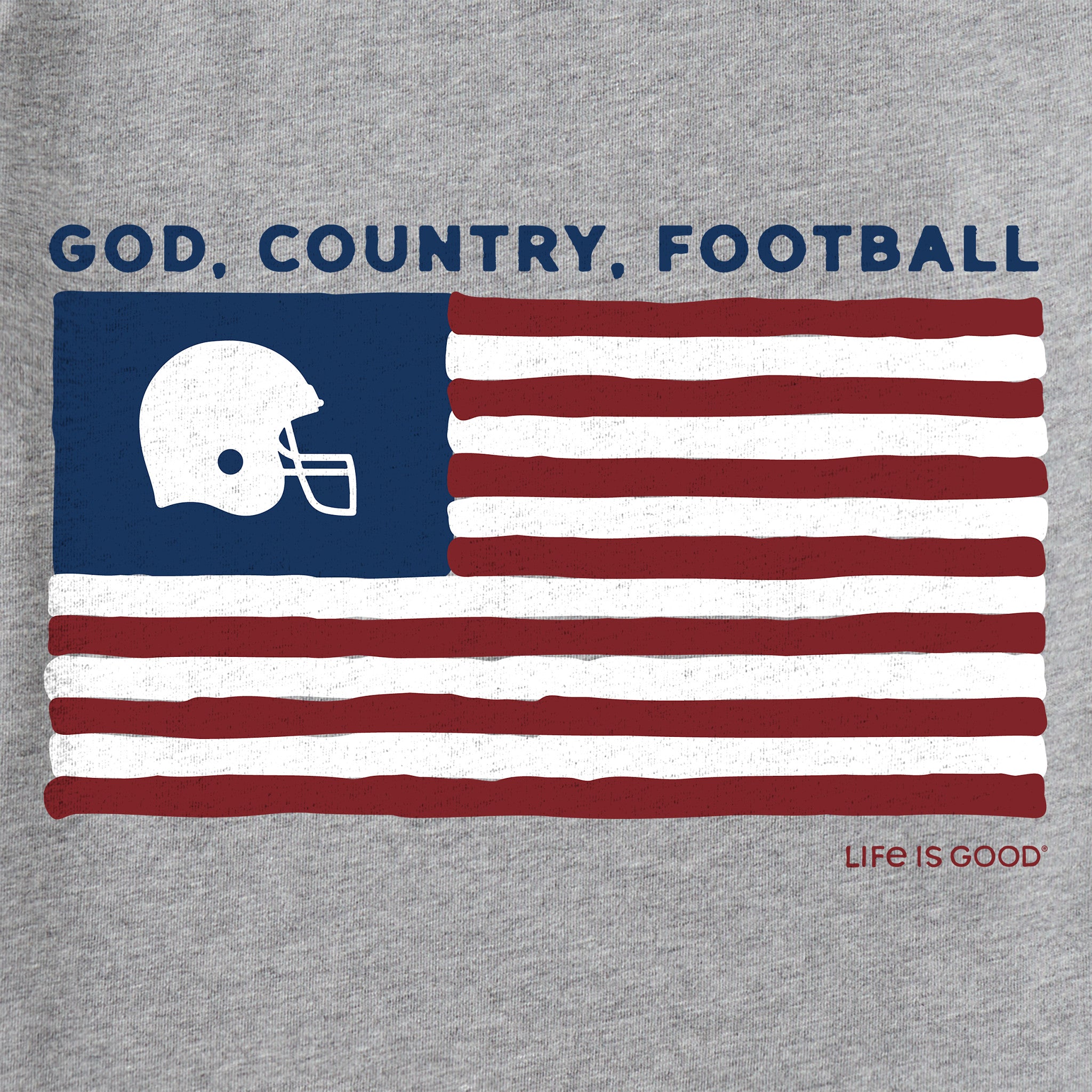 Women's God, Country, Football Short Sleeve Tee