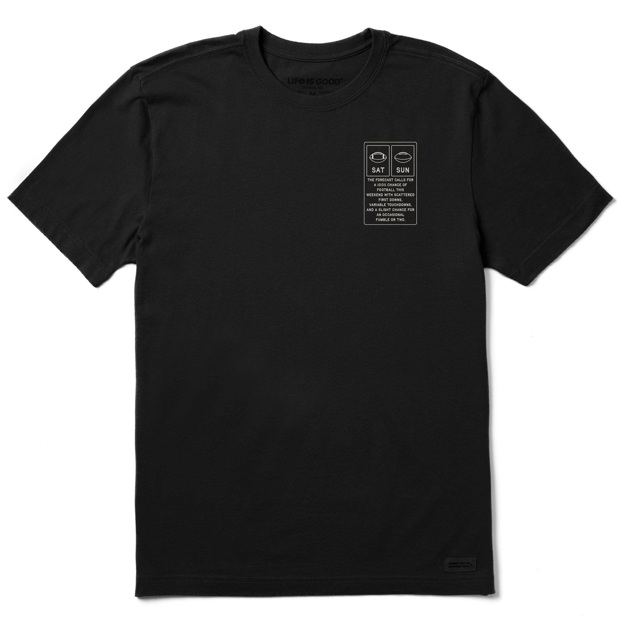 Men's Football Forecast Short Sleeve Tee
