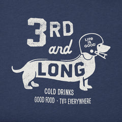 Women's 3rd and Long Short Sleeve Crusher Boxy Tee