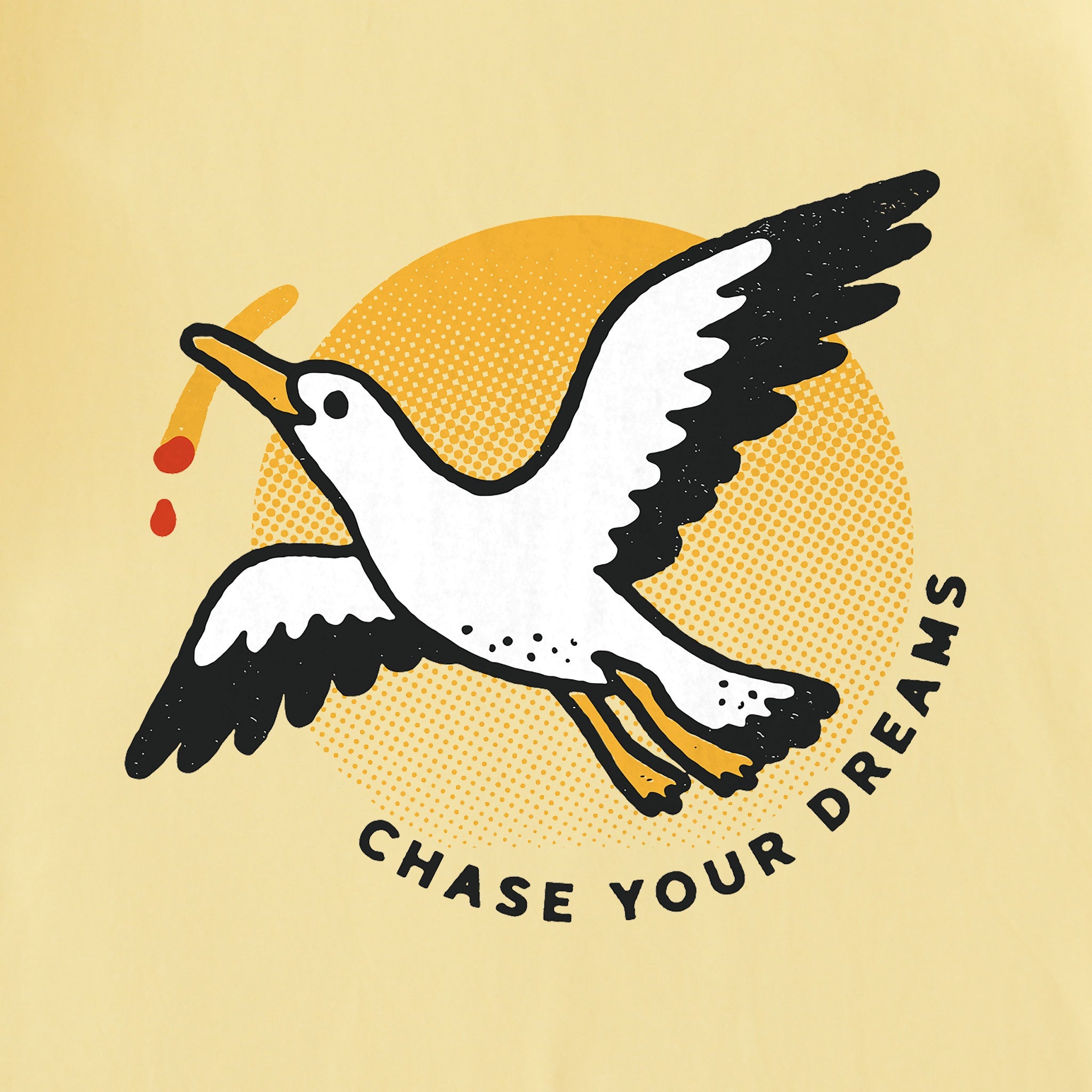 Kids Chase Your Dreams Short Sleeve Crusher Tee