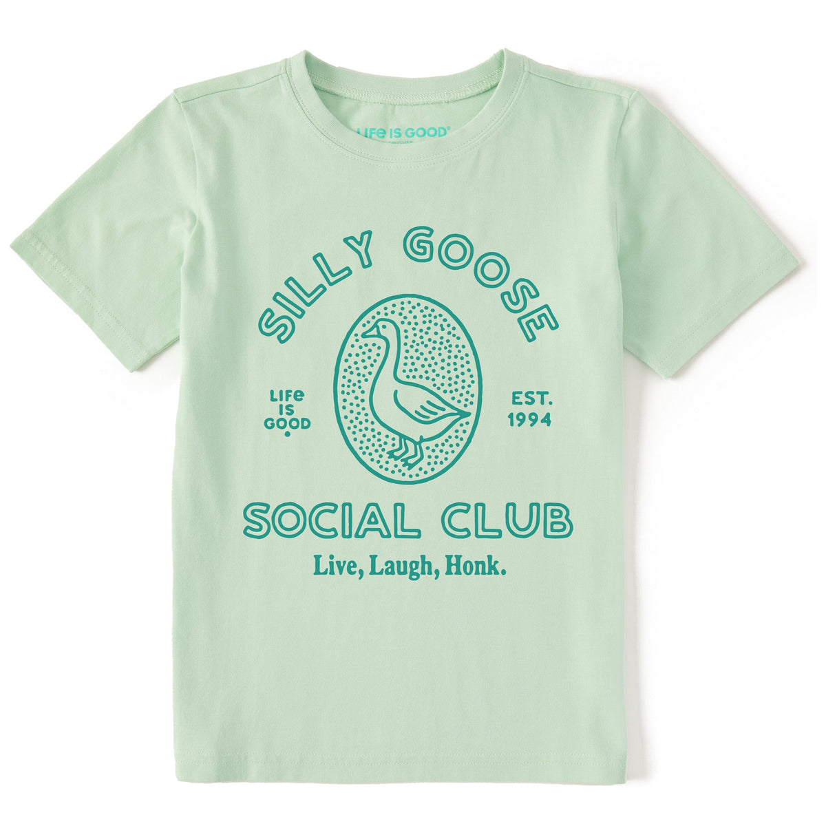 Kids Silly Goose Social Club Short Sleeve Crusher Tee