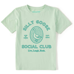 Kids Silly Goose Social Club Short Sleeve Crusher Tee