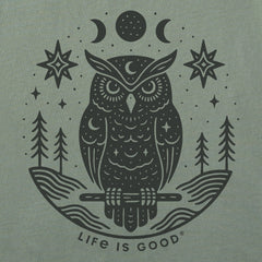 Men's Witchy Owl Short Sleeve Tee