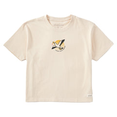 Women's Chase Your Dreams Short Sleeve Crusher Boxy Tee