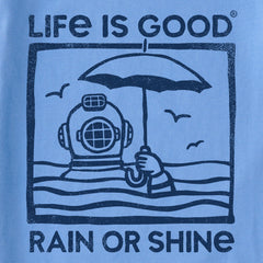 Kids Rain or Shine Diver Short Sleeve Crusher Tee
