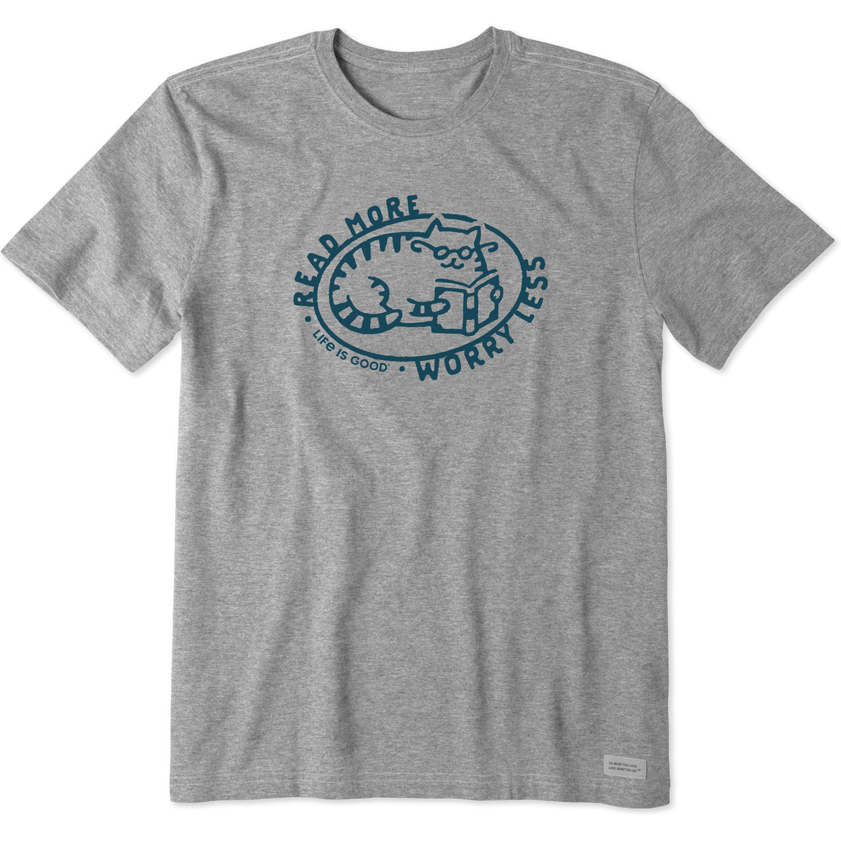 Men's Read More Cat Short Sleeve Tee