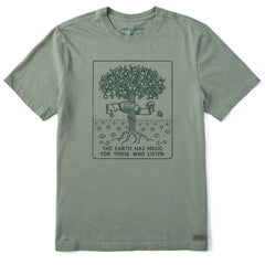 Men's The Earth Has Music Trees Short Sleeve Tee