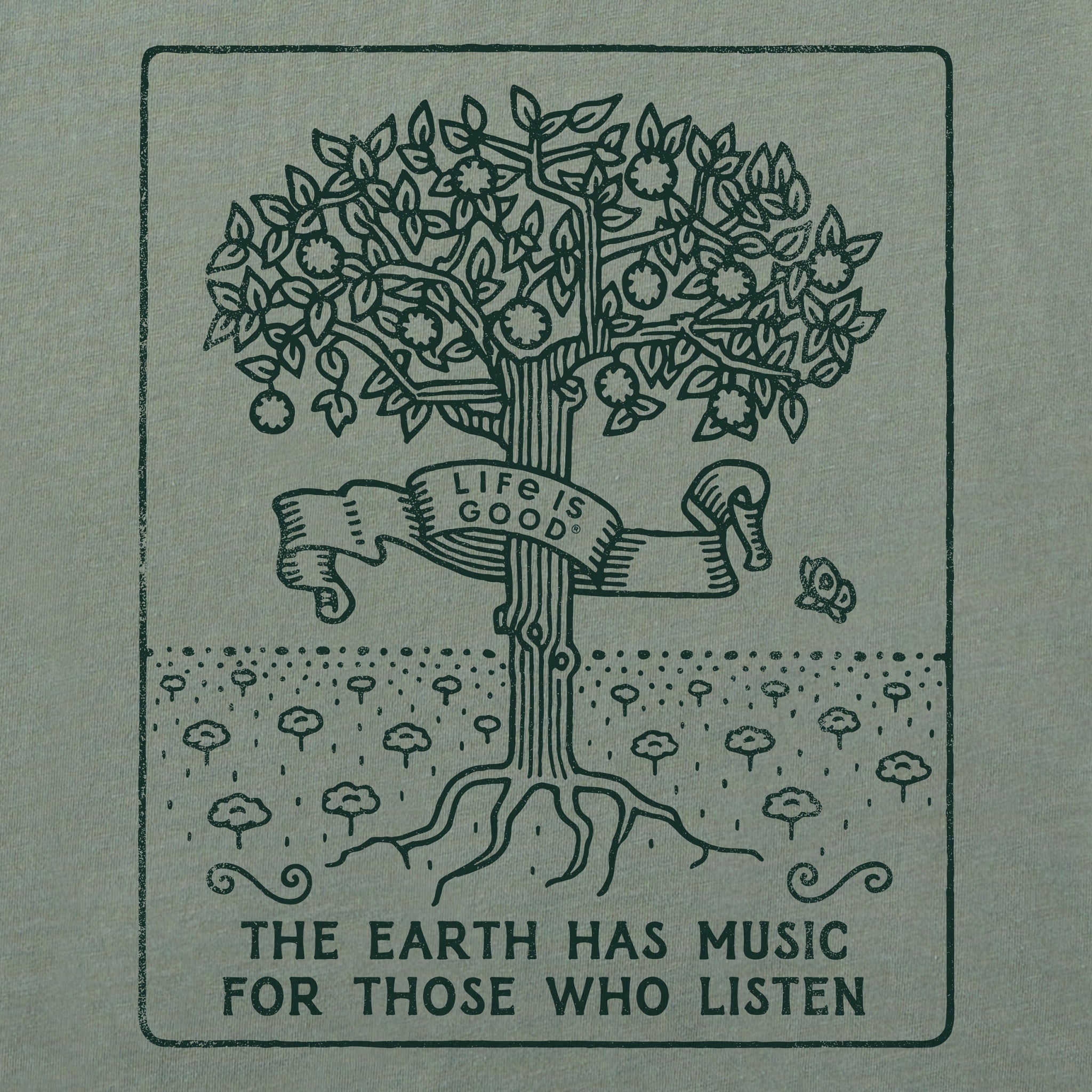 Men's The Earth Has Music Trees Short Sleeve Tee