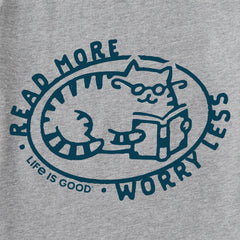 Men's Read More Cat Short Sleeve Tee