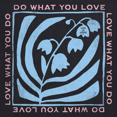 Women's Do What You Love Flower Box Short Sleeve Tee