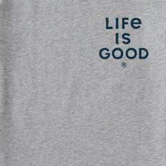 Men's Fish More Canoe Short Sleeve Tee
