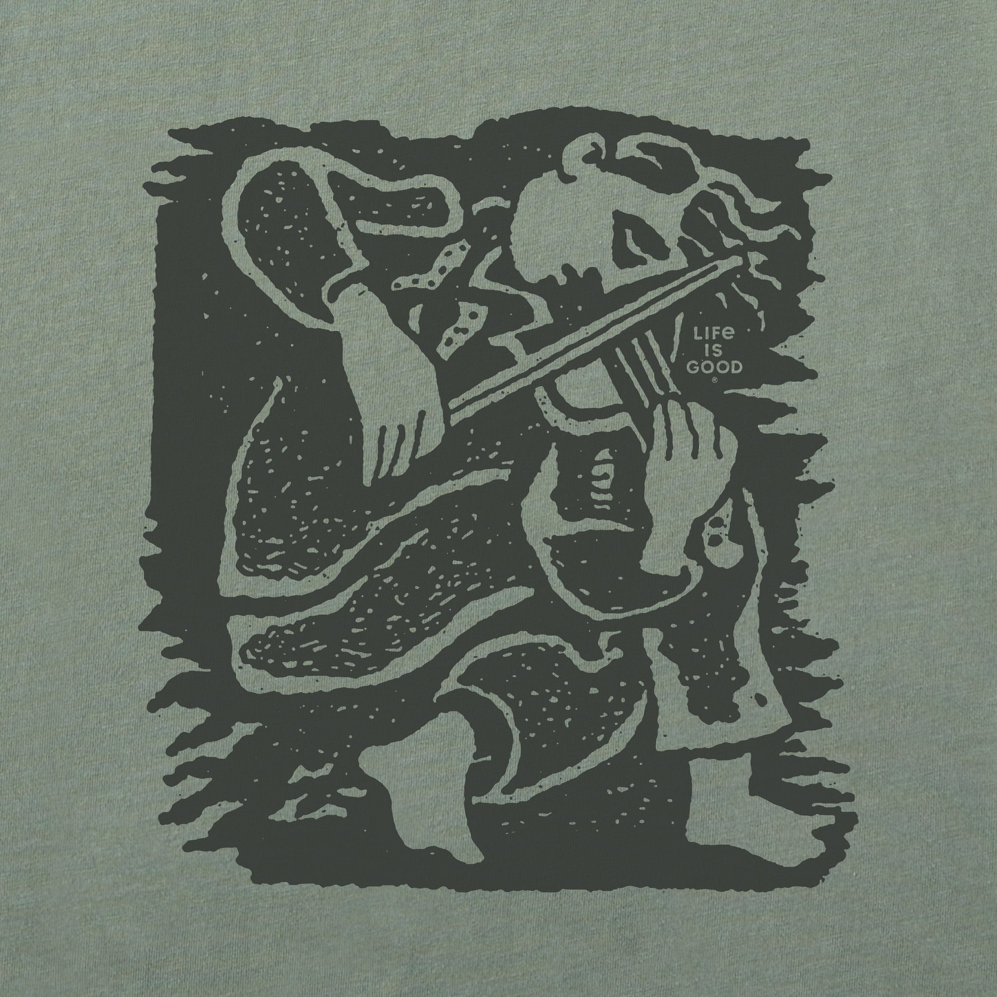 Men's Fiddle Me This Short Sleeve Crusher Tee
