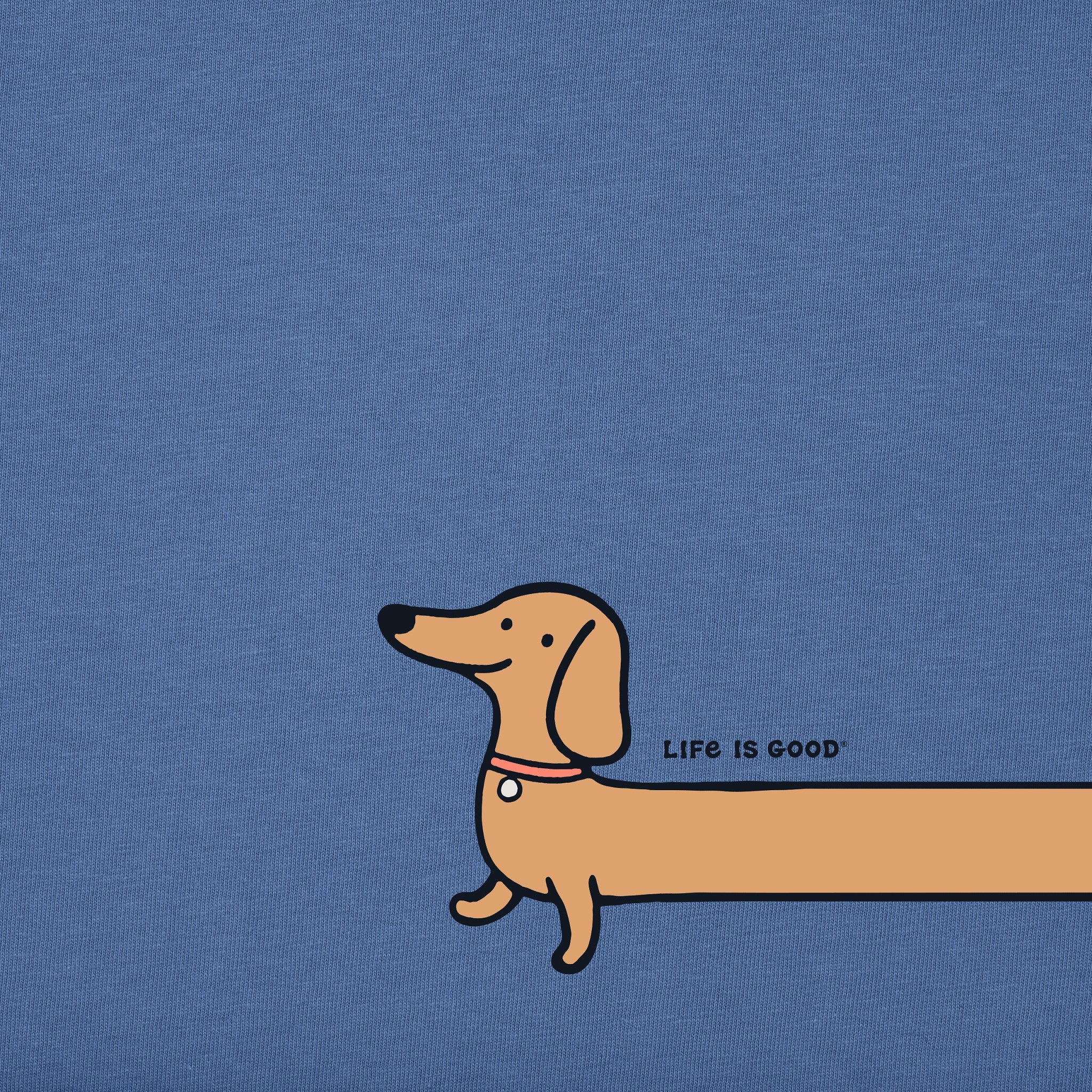 Kids Weenie Dog Short Sleeve Crusher Tee
