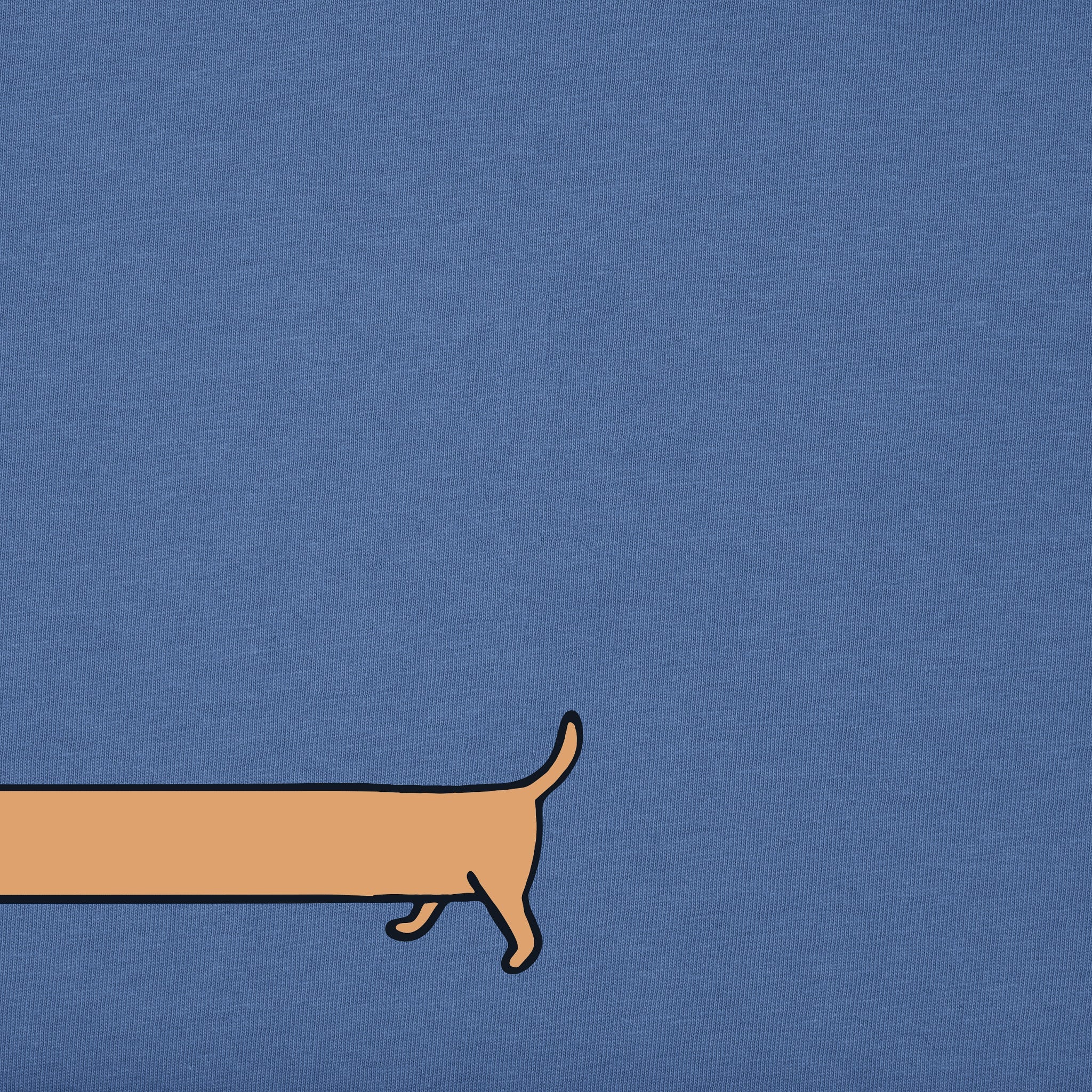 Kids Weenie Dog Short Sleeve Crusher Tee