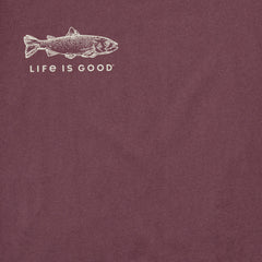 Men's Fish Ruler Short Sleeve Crusher Tee