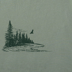Men's Woodsy River Vista Short Sleeve Crusher Tee