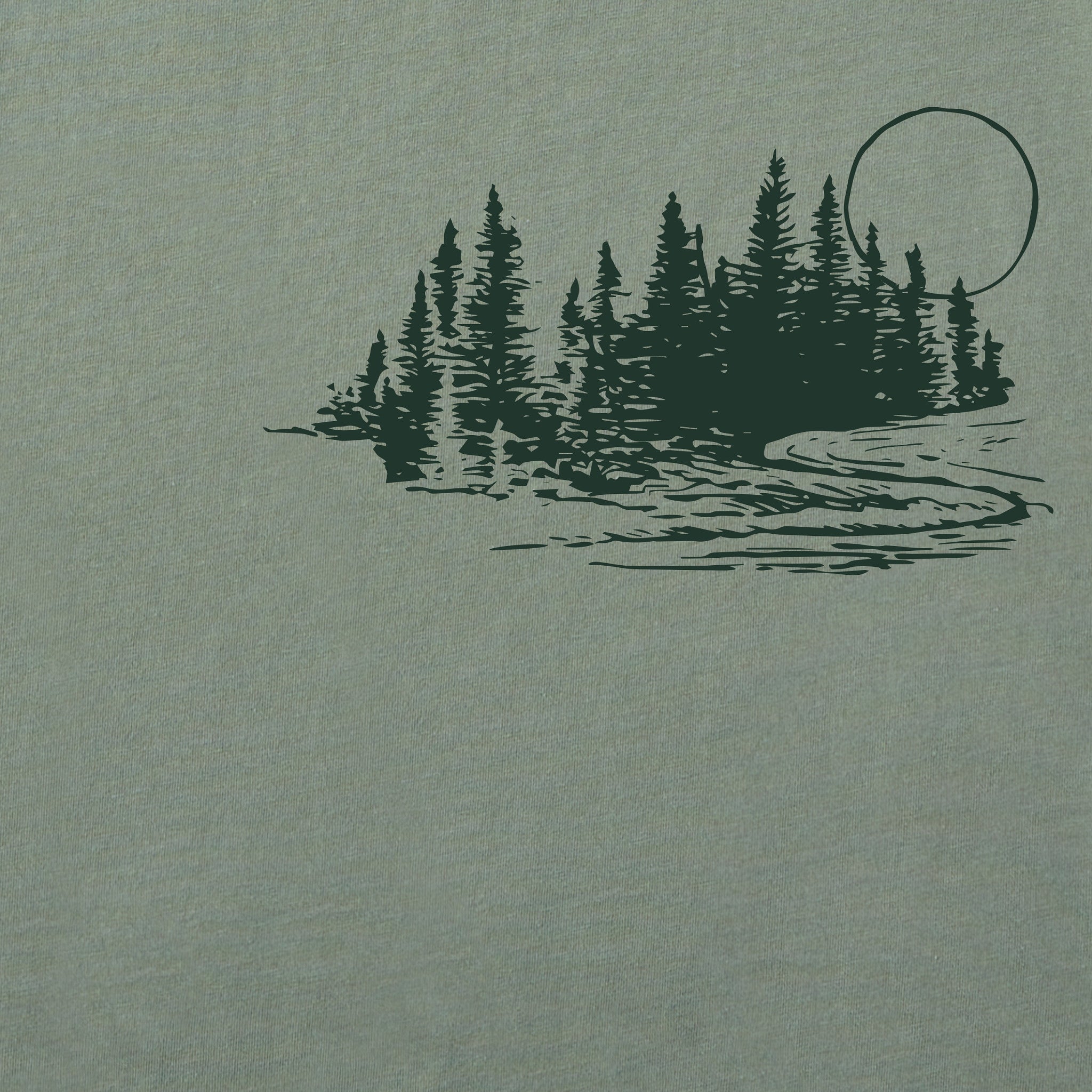 Men's Woodsy River Vista Short Sleeve Crusher Tee