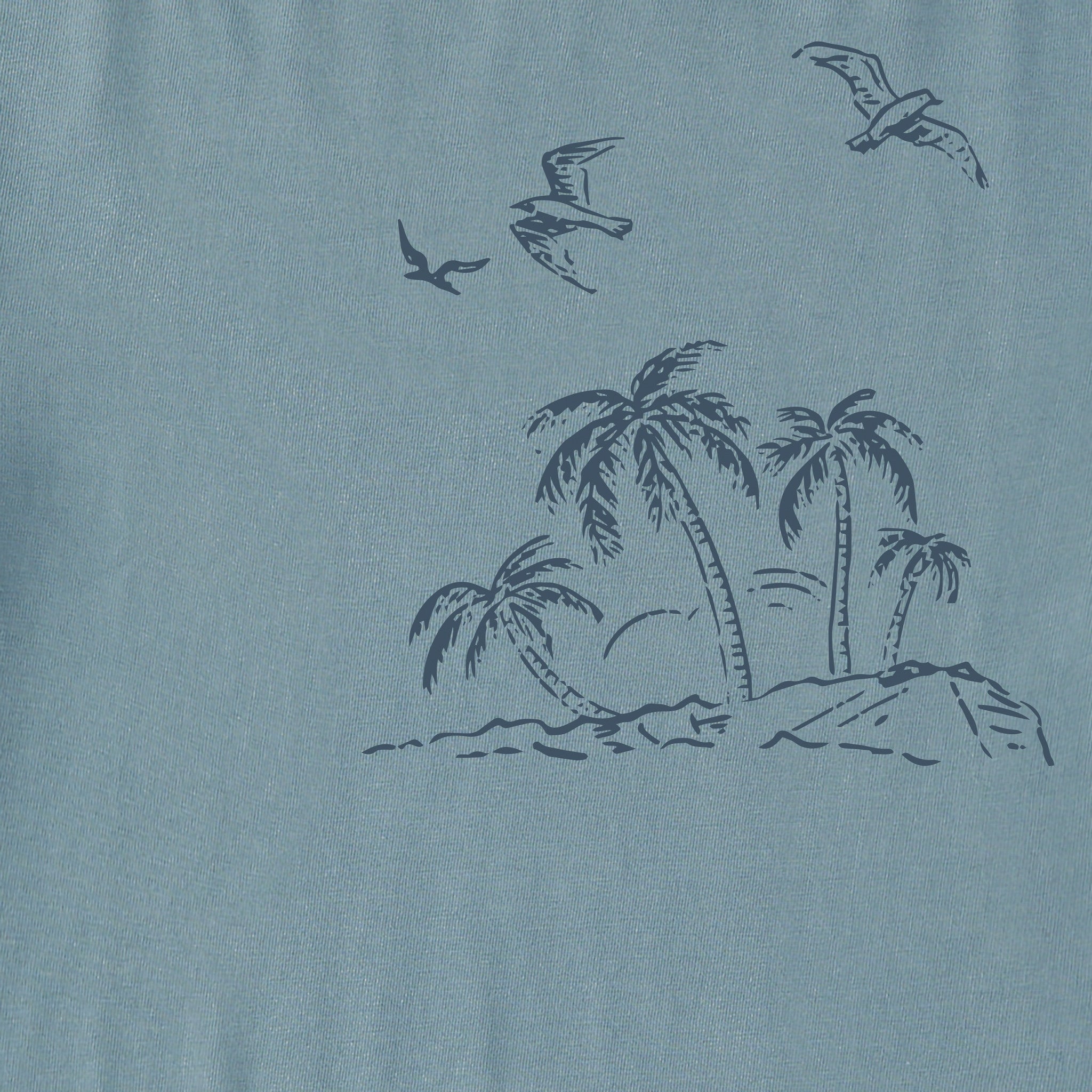 Men's Palm Ocean Vista Short Sleeve Crusher Tee