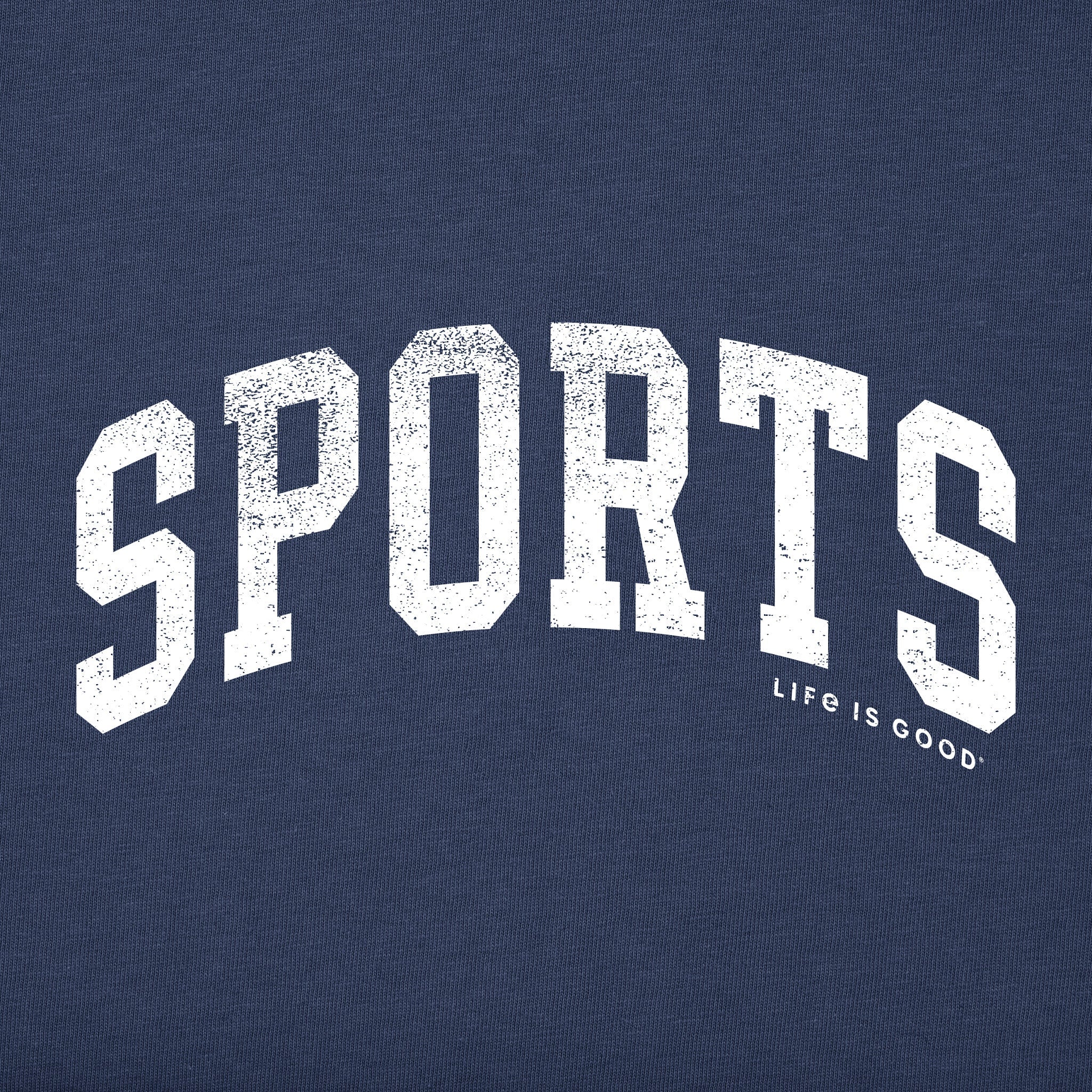 Men's Sports Athletic Arch Short Sleeve Crusher Tee