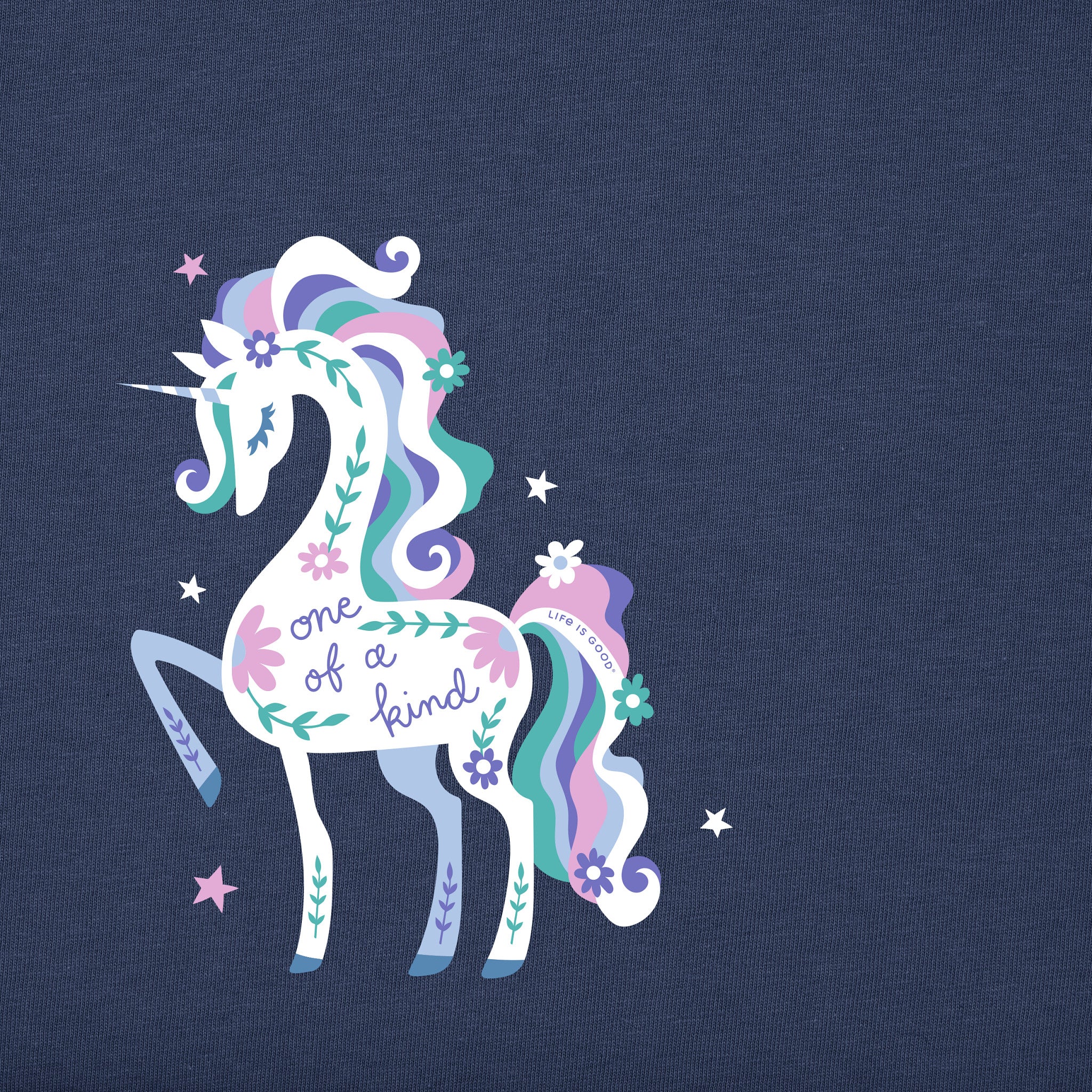 Celestial Unicorn Short Sleeve Toddler Crusher Tee