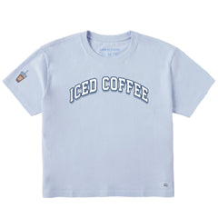 Women's Iced Coffee Arch Short Sleeve Crusher Boxy Tee