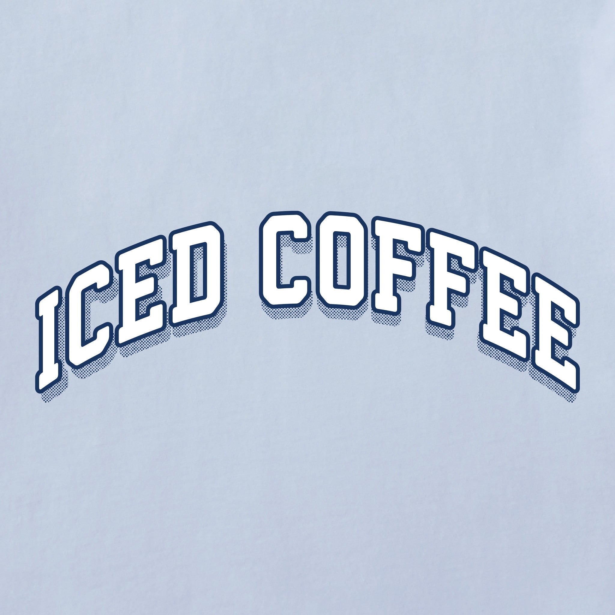 Women's Iced Coffee Arch Short Sleeve Crusher Boxy Tee