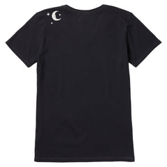 Women's Celestial Moon and Stars Short Sleeve Crusher Tee