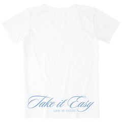 Women's Keep it Simple Take it Easy Short Sleeve Crusher Tee