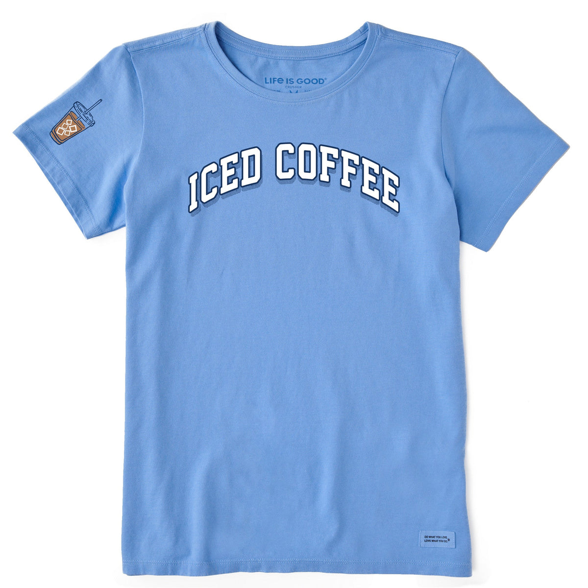 Women's Iced Coffee Arch Short Sleeve Crusher Tee