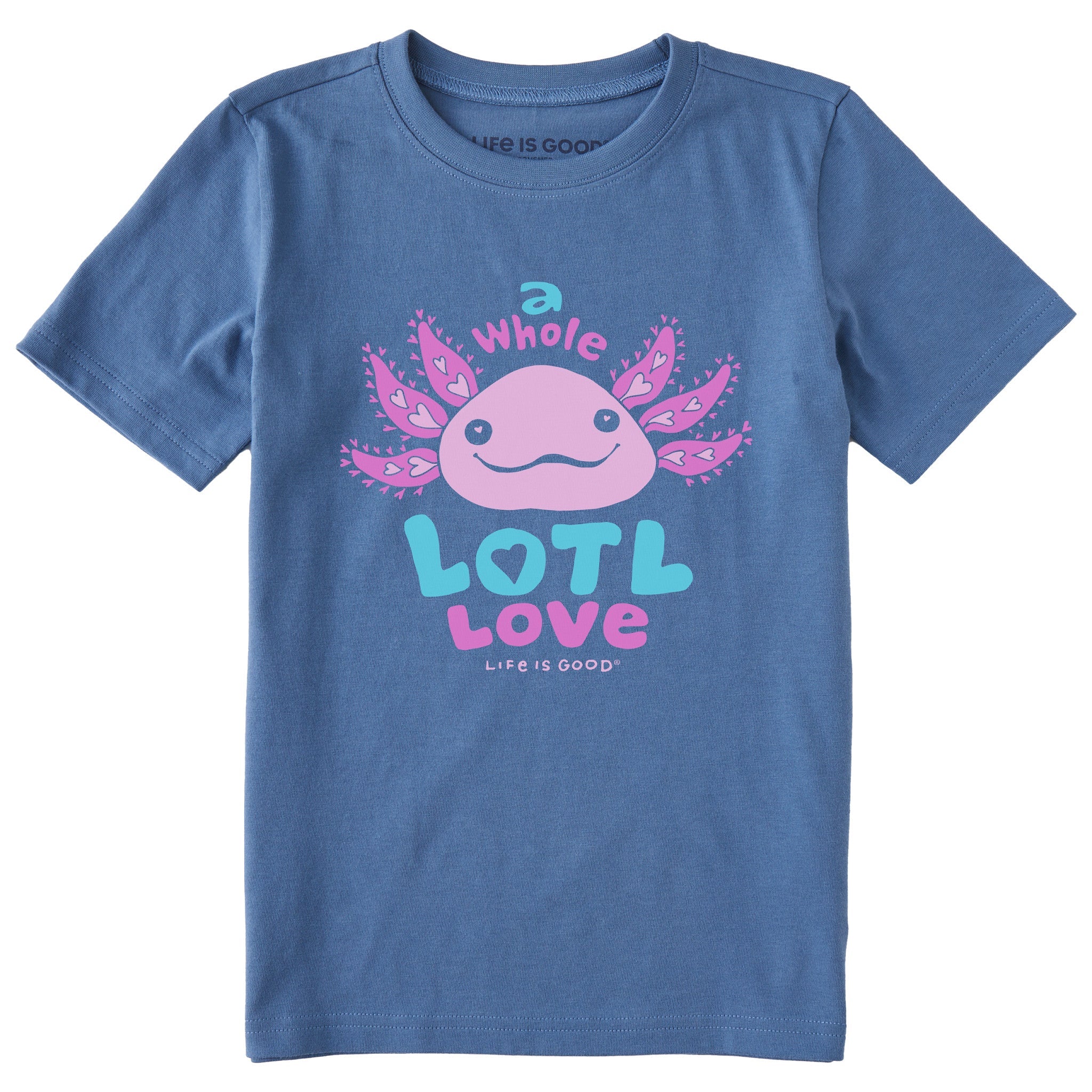 Kids Whole Lotl Love Short Sleeve Crusher Tee