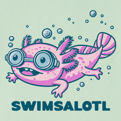 Kids Swimsalotl Short Sleeve Crusher Tee