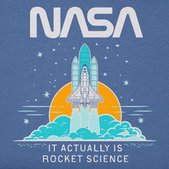 Kids NASA Rocket Science Short Sleeve Crusher Tee