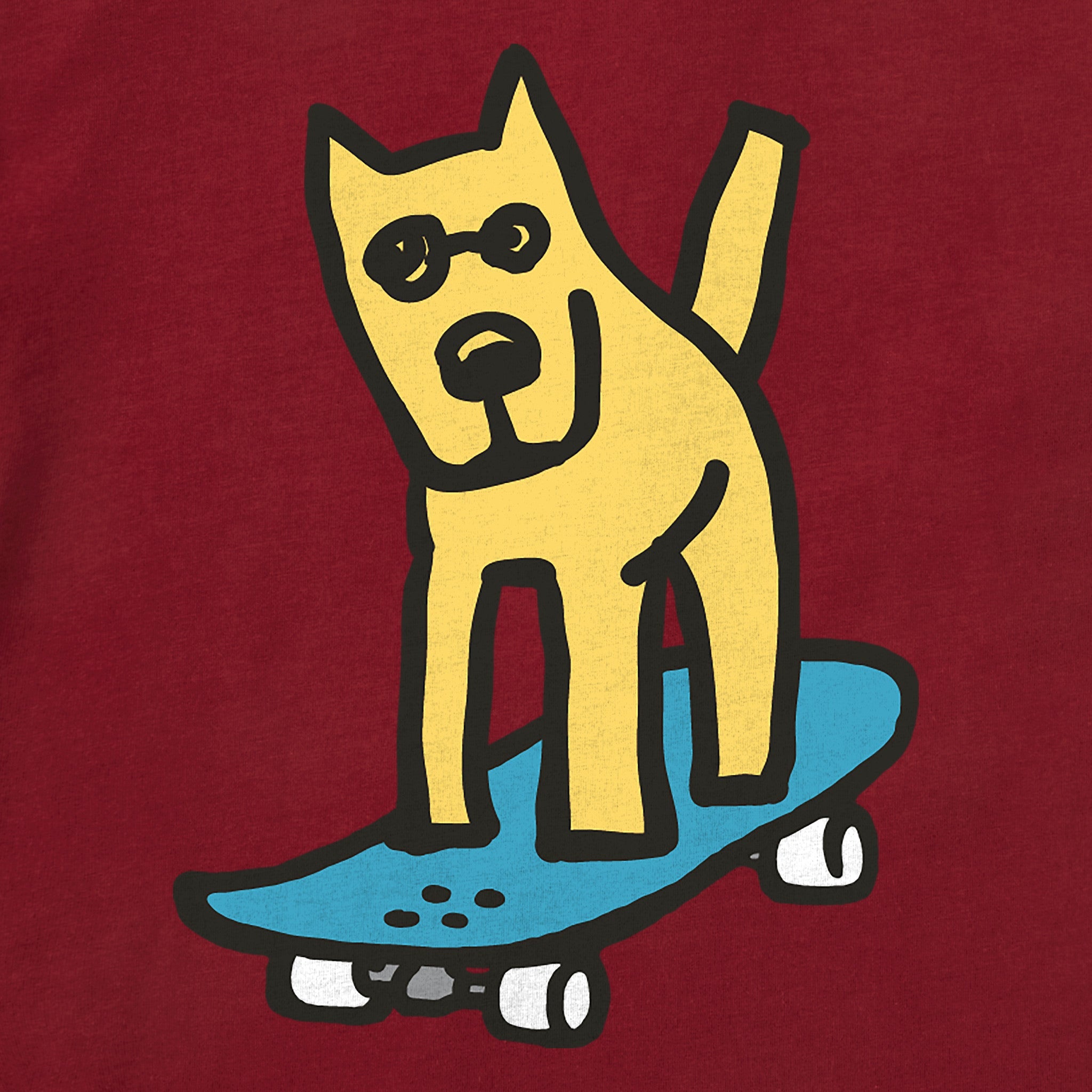 Toddler Rocket Skateboard Short Sleeve Crusher Tee