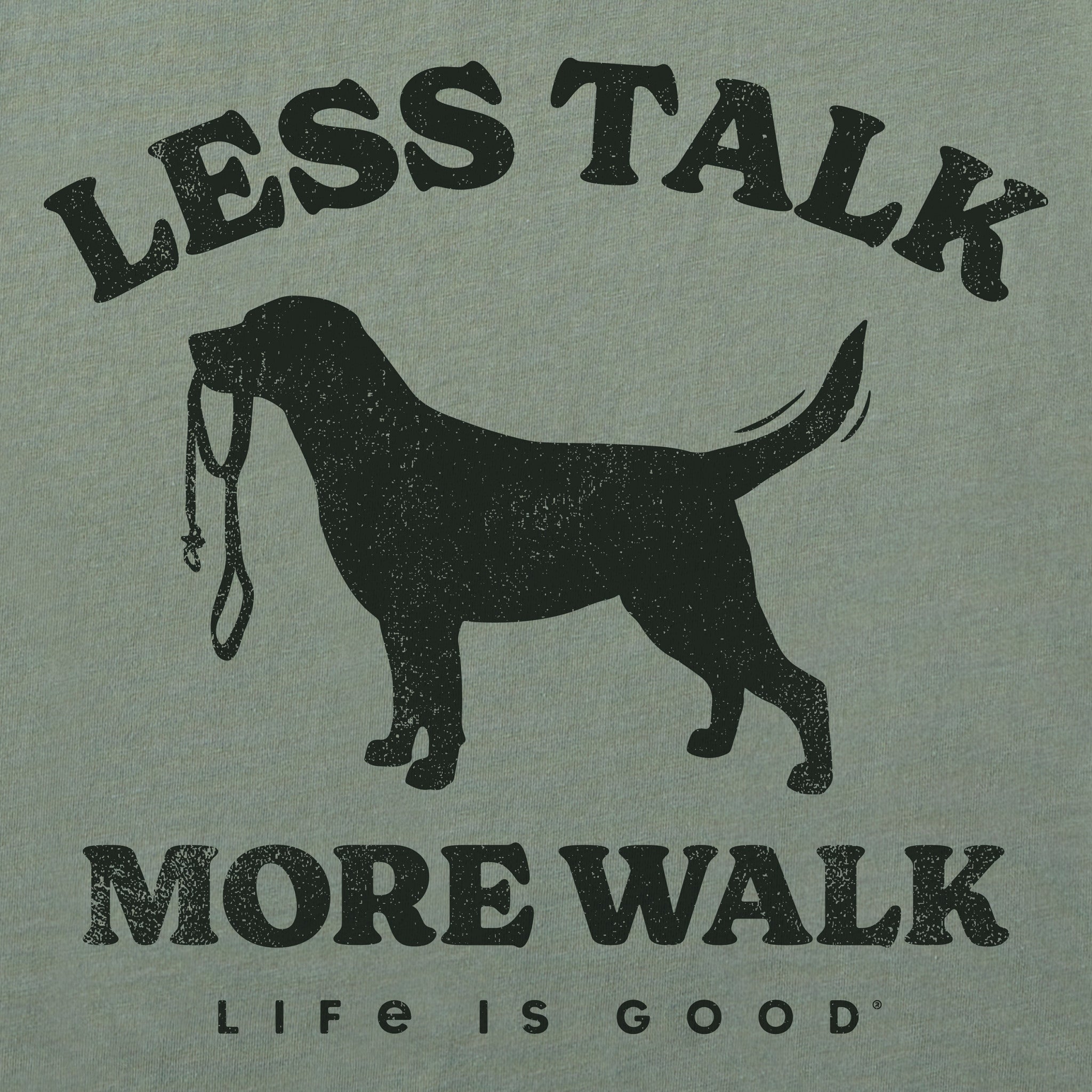 Women's Less Talk More Walk Long Sleeve Crusher Tee