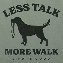 Women's Less Talk More Walk Long Sleeve Crusher Tee