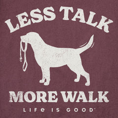 Women's Less Talk More Walk Long Sleeve Crusher Tee