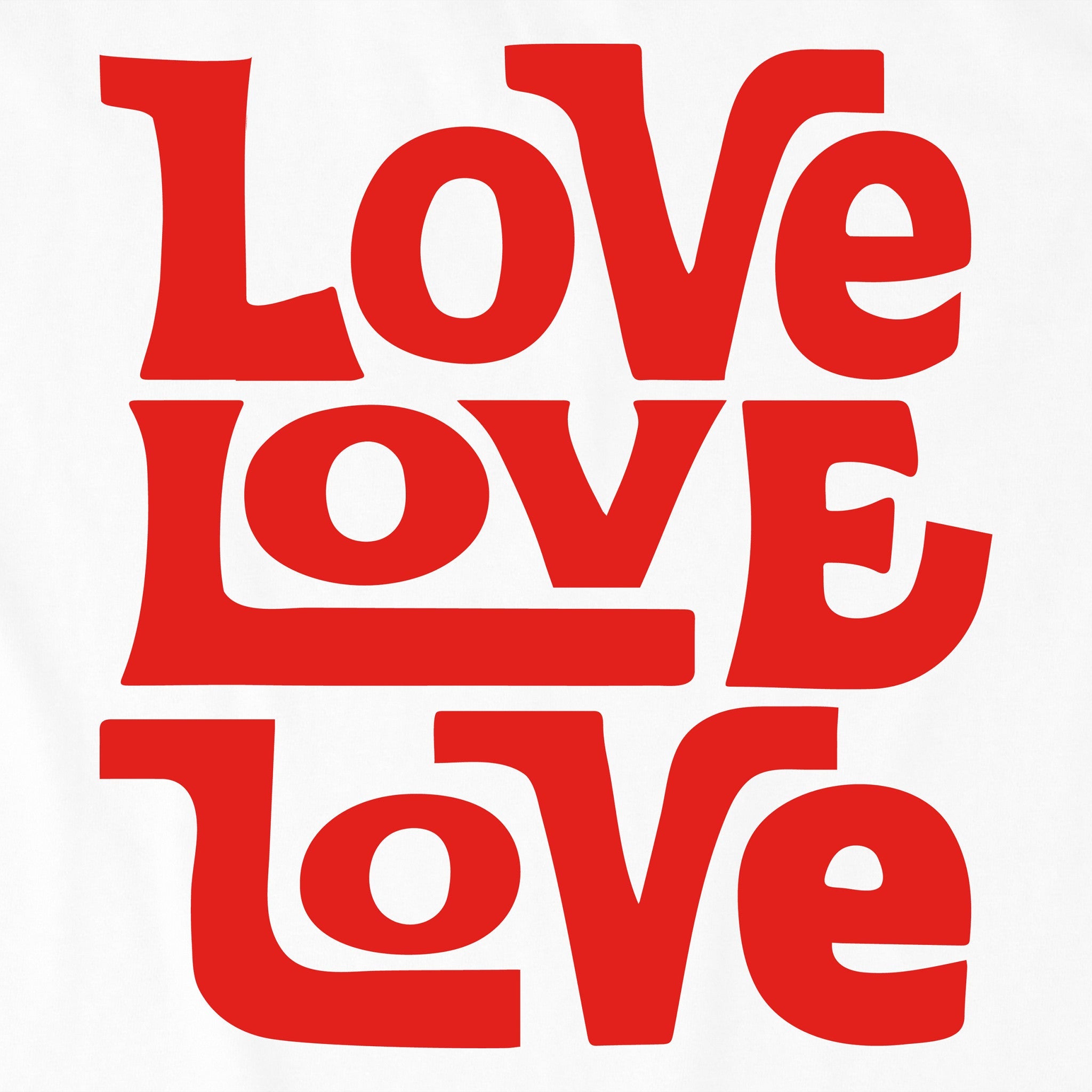 Kids Love Stack Short Sleeve Crusher Tee