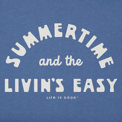 Men's Summertime and the Livin's Easy Short Sleeve Tee