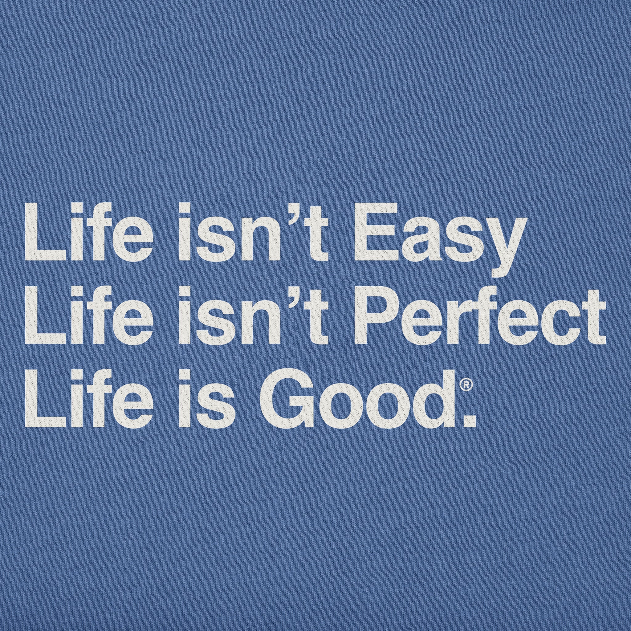 Men's Life Isn't Easy Stack Short Sleeve Tee