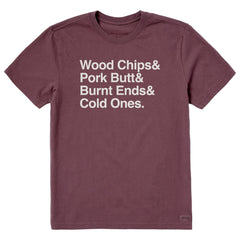 Men's Smoking Stack Short Sleeve Crusher Tee